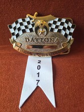 RARE 2017 Shriner International Daytona Shrine Champion Belt Buckle picture