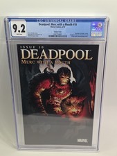 2009 Marvel Comics Deadpool Merc with a Mouth 10 Iron Man 1:15 Variant picture