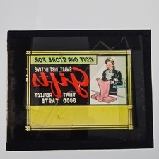 Vintage Glass Magic Lantern Slide Movie Theater Advertising Fashion Gifts Store picture