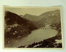 c1880 Old Nainital India Albumen Photograph Uttarakhand Yacht Race Photo picture