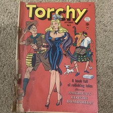 Torchy #6 - Nice Pages Bill Ward Good Girl Art 1950 Bikinis Negligee Sexy picture