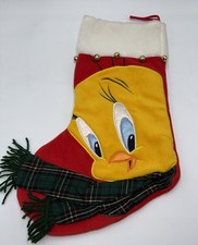 Warner Bros. Studio Store Tweety Bird Christmas Stocking picture