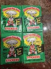 Garbage Pail Kids 3rd Series 3 Sealed Wax Packs Vintage GPK picture