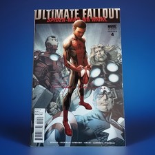Ultimate Fallout 4 2nd Print Signed Clayton Crain 1st Miles Morales Spider-Man picture