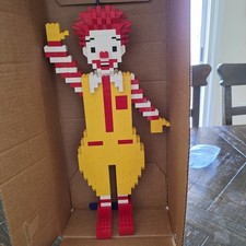 Vintage Ronald McDonald Happy Meal Lego 1980's Store Promo Complete 18