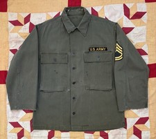 Vintage 40s US Army M43 HBT Utility Jacket Modified WWII 13 Star AS IS picture