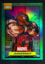 2024 Topps Chrome Marvel Juggernaut #6 Green /99 picture