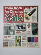1987 Radio Shack Christmas Circular Tandy 1000 Computer November 1 Store Ad picture