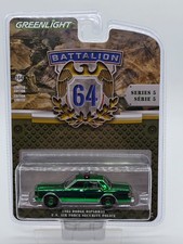 Greenlight Battalion  '85 Dodge Diplomat GREEN SUPER CHASE U.S. AIR FORCE POLICE picture