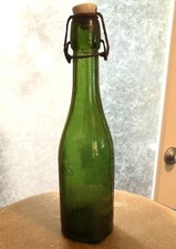 VNTG Belgian Bottle J Lints Sterckx Louvain Embossed Swing Top Bottle 1895-1920 picture