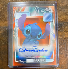 Topps 2026 Disney Chrome Stitch AA-CS Auto Chris Sanders 15/25 picture