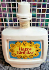 Vintage 1974-Rare “Happy Birthday” Zodiac Decanter Designed by Marita Spirits L. picture