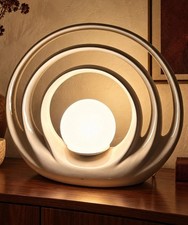 Rare Vintage Limelight Iconic Ceramic Halo Globe Lamp – 1970s/80s Postmodern picture