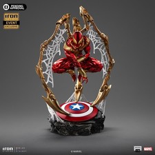 Iron Studios Event Exculsive Iron Spiderman 1/10 Scale Statue picture