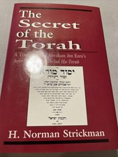 New Aronson. The Secret Of The Torah By H. Norman Strickman. H/C. Jewish Book picture