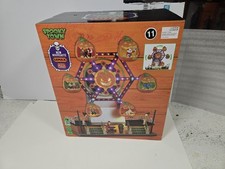 Lemax Spooky Town Jumping Jack's Ferris Wheel Halloween Retired READ DESCRIPTION picture