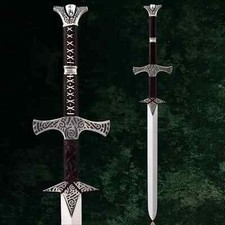 Custom Hand Forged Remarkable Deadra Skyrim Oblivion Warrior Great Sword Replica picture