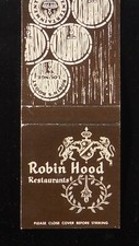 1973 Robin Hood Restaurants Chicago Michigan City IN Duluth MN Mattoon IL Coles picture