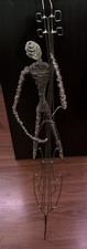 Vintage Mid-century Modern Brutalist Wire Sculpture Musician Band Member picture