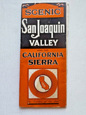 1923 San Joaquin Valley California Travel Brochure w/ Tons of Old Pictures picture