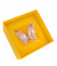 New 100% Authentic SWAROVSKI Crystal Idyllia Pink Butterfly Figurine 5691959 picture