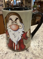 Disney Grumpy I Hate Mornings Coffee Mug Snow White 7 Dwarfs Pre-owned picture