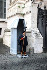 Digital Color Signed Photograph PONTIFICAL SWISS GUARD on POST by Martin picture