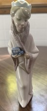 Lladro KING GASPAR Children’s Nativity Figurine No. 4674 Glossy, No Box, GREAT picture