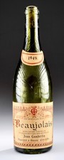 Empty Bottle Jean Lambertin 1949 Red