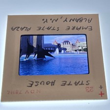 Vintage 1978 Albany NY Empire State Plaza Alexander Calder Sculpture 35mm Slide picture