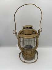Antique Adlake Reliable L.V.R.R. Lehigh Valley Railroad Lantern Marked Globe picture