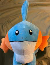 Build A Bear Pokemon Mudkip Plush BAB Stuffed Animal With Tags Working Sound picture