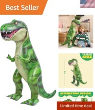Realistic 30” T-Rex Inflatable Dinosaur - Ideal for Kids' Birthday Parties picture