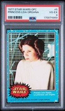 Princess Leia Organa 1977 Star Wars OPC O-Pee-Chee PSA 4 VG-EX #5 picture