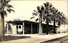Redding California CA RR Train Station Depot SP Southern Pacific c1920s RPPC picture