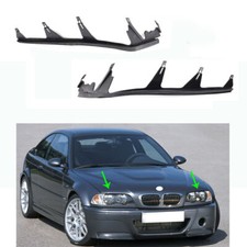 For BMW E46 M3 & 330Ci: Pair of Left & Right Headlight Cover Strips picture