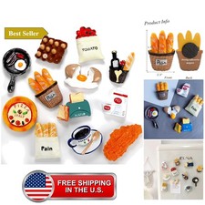12 Pack Food Fridge Magnets, Cute 3D Food Magnet for Refrigerator, Strong-adh... picture