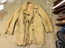 ORIGINAL WWII US ARMY WINTER M1938 MACKINEW JEEP JACKET- MEDIUM 40R picture
