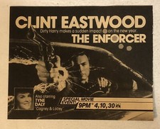 The Enforcer Movie Print Ad Advert Clint Eastwood TPA2 picture