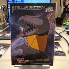 Upper Deck Transformers The Movie Stellar System Insert SS-4 Grimlock 40th picture