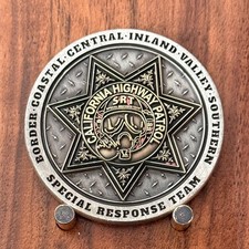 CHP SRT California Highway Patrol Special Response Team Challenge Coin  M#26 picture