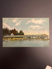 1913 lake Winnipesaukee New Hampshire, Winnipesaukee Pier Weirs picture