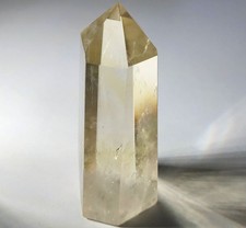 Perfect Citrine Point Crystal Natural Specimen Wealth Success Manifestation picture