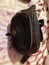 COACH signature brown waist bag picture