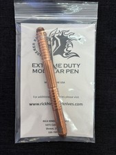 Rick Hinderer Extreme Duty Pen Copper Fisher Space Cartridge New picture