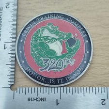320th Training Squadron Red Erwin Training Complex Challenge Coin #2 picture
