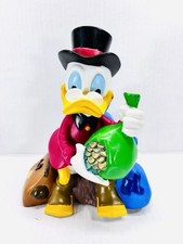 Scrooge McDuck Coin Bank Disney Bullyland Bank Original Stopper Vintage RARE picture