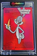2024 Fleer Retro Looney Tunes Bugs Bunny Red PMG /100 #003 MU-18 LOW SERIAL picture