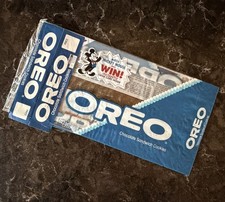 Vintage 1987 Nabisco OREO Cookies Bag Wrapper - Mickey Mouse Disneyland Contest picture