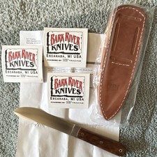 Bark River Mountain Man Fixed Blade Drop Point Full Tang w/ Sheath 2021 picture